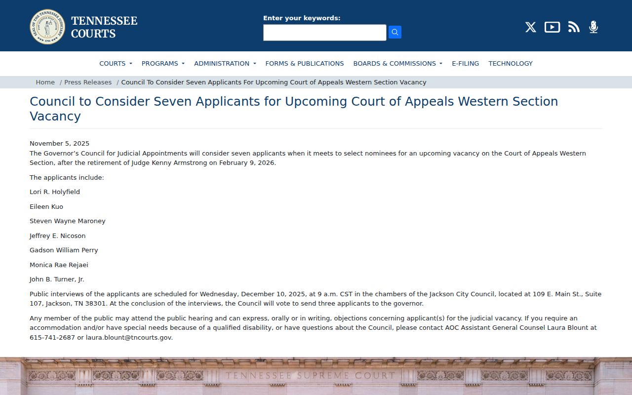 Jackson County case lookup context in Tennessee appellate material
